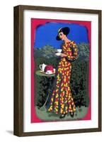 Drinking Empire Grown Tea, from the Series 'Drink Empire Grown Tea'-Harold Sandys Williamson-Framed Giclee Print