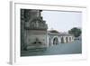 Drinking Fountain and an Old Aqueduct, Sulmona, Abruzzo, Italy-null-Framed Giclee Print