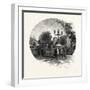 Drinking Fountain in the Gore, Canada, Nineteenth Century-null-Framed Giclee Print