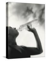 Drinking Mineral Water-Cristina-Stretched Canvas