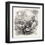 Drinking Opp. Heaven-null-Framed Art Print