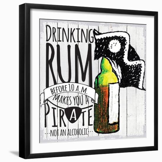 Drinking Rum-null-Framed Giclee Print