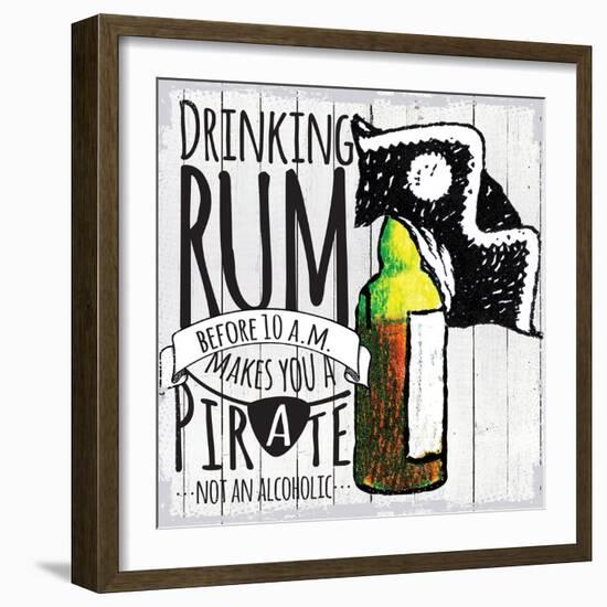 Drinking Rum-null-Framed Giclee Print