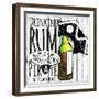 Drinking Rum-null-Framed Giclee Print