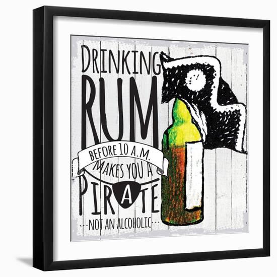 Drinking Rum-null-Framed Giclee Print