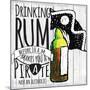 Drinking Rum-null-Mounted Giclee Print