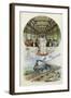 Drinking Suchard Cocoa in the Dining Car of a Train-null-Framed Giclee Print