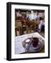 Drinking Tea in the Famous Al Nawfara Cafe in Old Damascus, Syria-Julian Love-Framed Photographic Print