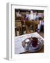 Drinking Tea in the Famous Al Nawfara Cafe in Old Damascus, Syria-Julian Love-Framed Photographic Print