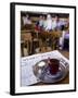 Drinking Tea in the Famous Al Nawfara Cafe in Old Damascus, Syria-Julian Love-Framed Photographic Print