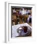 Drinking Tea in the Famous Al Nawfara Cafe in Old Damascus, Syria-Julian Love-Framed Photographic Print