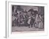 Drinking the Health of Dr Saheverell AD 1710-Henry Marriott Paget-Framed Giclee Print