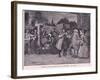 Drinking the Health of Dr Saheverell AD 1710-Henry Marriott Paget-Framed Giclee Print