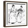 Drinking-null-Framed Giclee Print