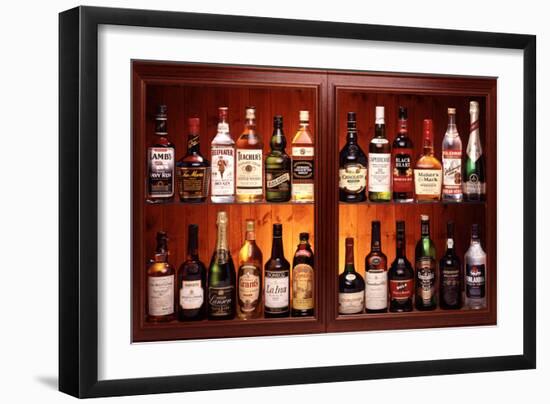 Drinks Cabinet-Victor De Schwanberg-Framed Photographic Print