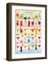 Drinks/Cocktails-null-Framed Art Print