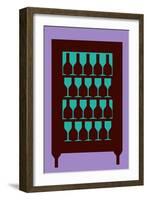 Drinks Fridge Optical Illusion, Artwork-Stephen Wood-Framed Photographic Print