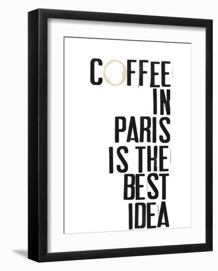 Drinks in Paris I-Deborah Velasquez-Framed Art Print