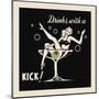 Drinks with a Kick-null-Mounted Giclee Print