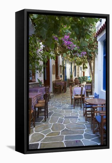 Driopida, Ancient Village, Kythnos, Cyclades, Greek Islands, Greece, Europe-Tuul-Framed Stretched Canvas