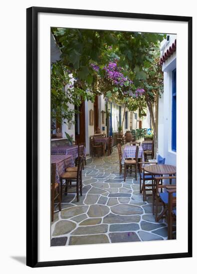 Driopida, Ancient Village, Kythnos, Cyclades, Greek Islands, Greece, Europe-Tuul-Framed Photographic Print