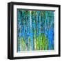 Drip 22-Ricki Mountain-Framed Art Print