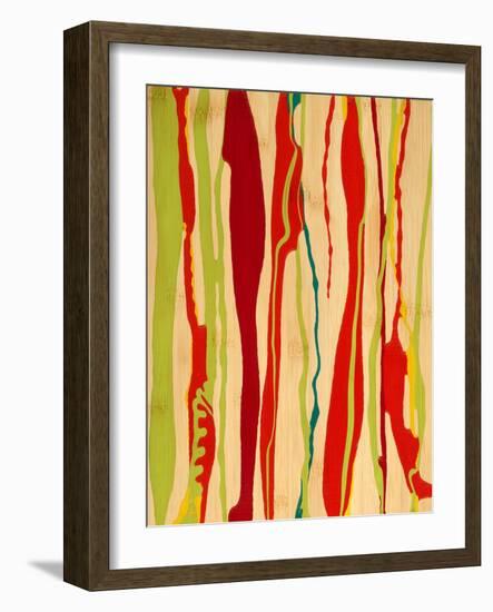 Drip I-Ricki Mountain-Framed Art Print