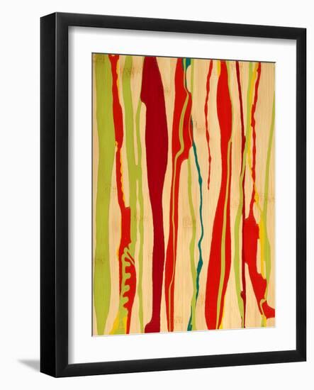 Drip I-Ricki Mountain-Framed Art Print