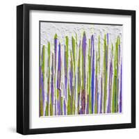 Dripcicles VIII-Ricki Mountain-Framed Art Print