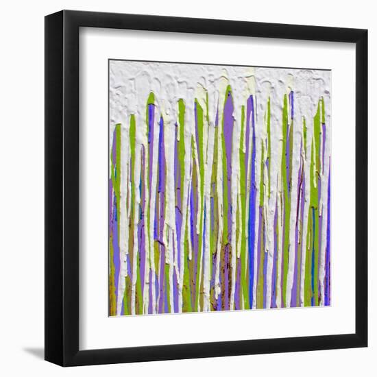 Dripcicles VIII-Ricki Mountain-Framed Art Print