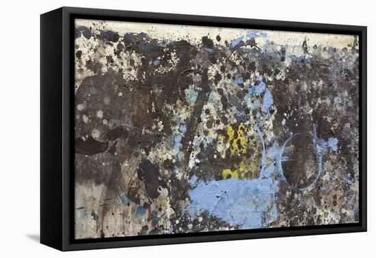 Drippings Color-bepsimage-Framed Stretched Canvas