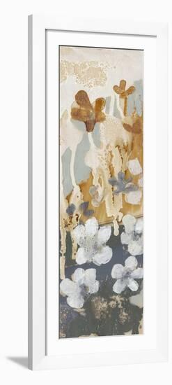 Drippy Flower Abstract II-Jennifer Goldberger-Framed Art Print