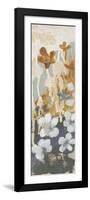 Drippy Flower Abstract II-Jennifer Goldberger-Framed Art Print