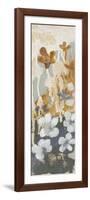 Drippy Flower Abstract II-Jennifer Goldberger-Framed Art Print