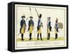 Drittes Regiment Garde, C.1784-J. H. Carl-Framed Stretched Canvas