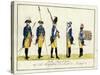 Drittes Regiment Garde, C.1784-J. H. Carl-Stretched Canvas