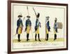 Drittes Regiment Garde, C.1784-J. H. Carl-Framed Giclee Print