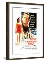 Drive a Crooked Road, Diane Foster, Mickey Rooney, 1954-null-Framed Art Print