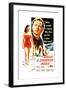 Drive a Crooked Road, Diane Foster, Mickey Rooney, 1954-null-Framed Art Print