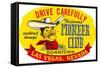 Drive Carefully, Pioneer Club, Las Vegas, Nevada-null-Framed Stretched Canvas