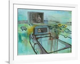 Drive-In, 2014-Anastasia Lennon-Framed Giclee Print