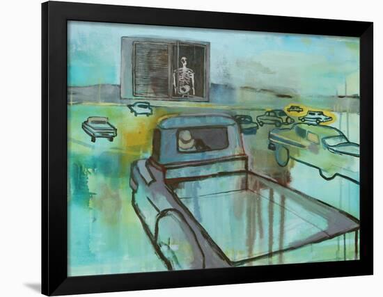 Drive-In, 2014-Anastasia Lennon-Framed Giclee Print