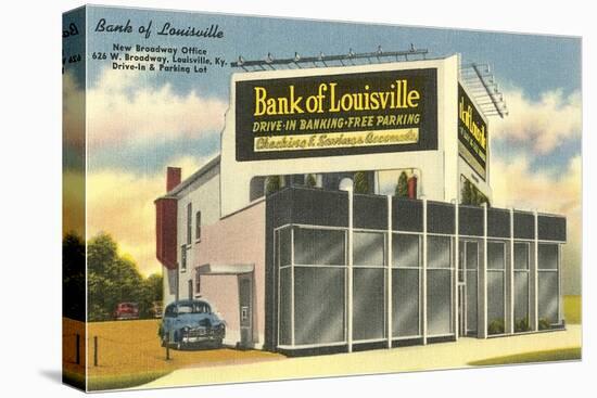 Drive-in Bank of Louisville-null-Stretched Canvas