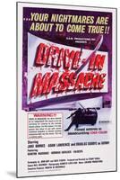 Drive-In Massacre, 1977-null-Mounted Art Print