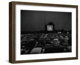 Drive-In Movie-null-Framed Photographic Print