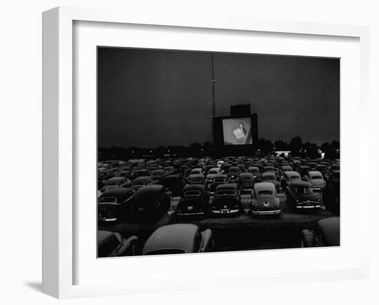 Drive-In Movie-null-Framed Photographic Print