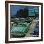 "Drive-In Movies," August 19, 1961-George Hughes-Framed Giclee Print