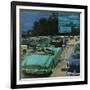 "Drive-In Movies," August 19, 1961-George Hughes-Framed Giclee Print