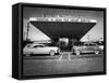 Drive-In-Restaurant, in Los Angeles Suburb-Loomis Dean-Framed Stretched Canvas