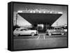 Drive-In-Restaurant, in Los Angeles Suburb-Loomis Dean-Framed Stretched Canvas